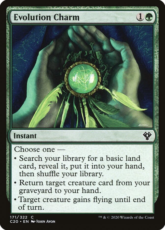 Evolution Charm [Commander 2020] MTG Single Magic: The Gathering  | Multizone: Comics And Games
