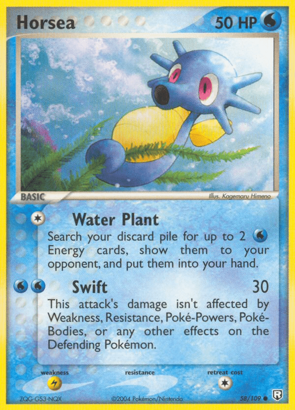 Horsea (58/109) [EX: Team Rocket Returns] Pokemon Single Pokémon  | Multizone: Comics And Games