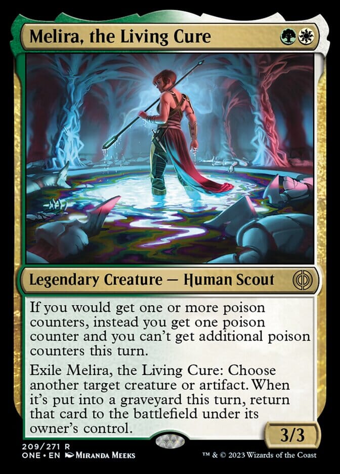 Melira, the Living Cure [Phyrexia: All Will Be One] MTG Single Magic: The Gathering  | Multizone: Comics And Games