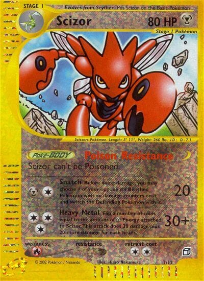 Scizor (7/12) [Box Topper] Pokemon Single Pokémon  | Multizone: Comics And Games