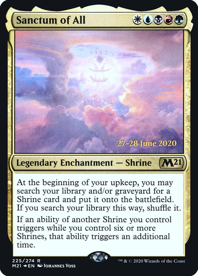 Sanctum of All [Core Set 2021 Prerelease Promos] MTG Single Magic: The Gathering  | Multizone: Comics And Games