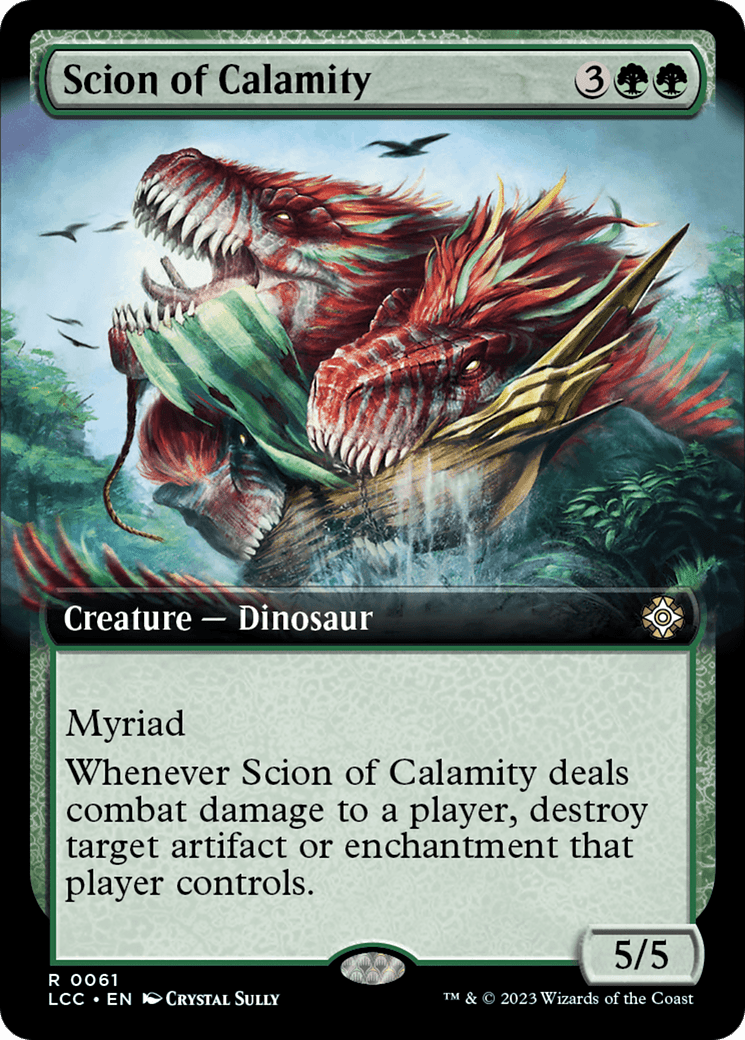 Scion of Calamity (Extended Art) [The Lost Caverns of Ixalan Commander] MTG Single Magic: The Gathering  | Multizone: Comics And Games