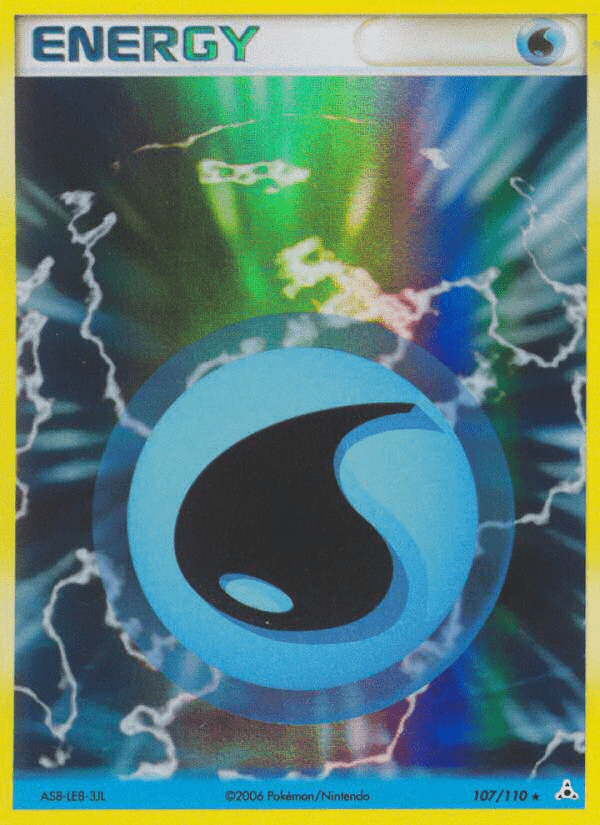 Water Energy (107/110) [EX: Holon Phantoms] Pokemon Single Pokémon  | Multizone: Comics And Games
