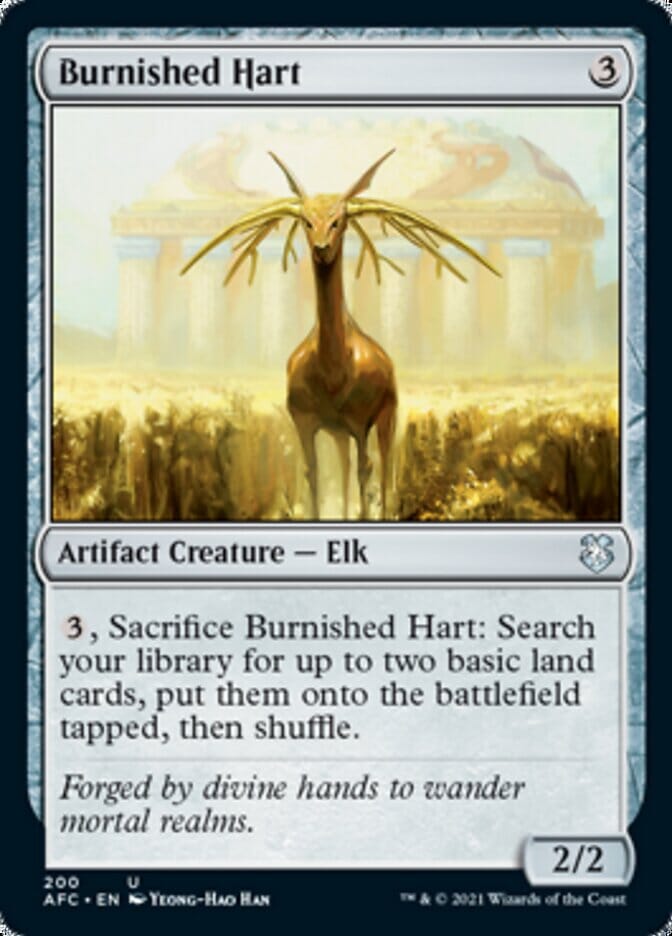 Burnished Hart [Dungeons & Dragons: Adventures in the Forgotten Realms Commander] MTG Single Magic: The Gathering  | Multizone: Comics And Games