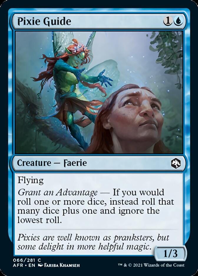 Pixie Guide [Dungeons & Dragons: Adventures in the Forgotten Realms] MTG Single Magic: The Gathering  | Multizone: Comics And Games