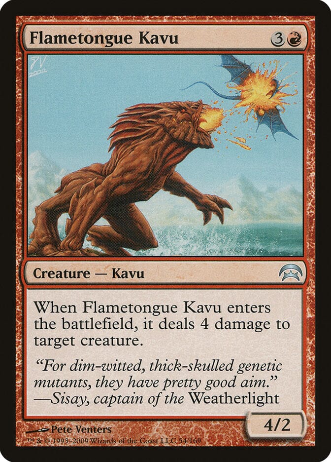 Flametongue Kavu [Planechase] MTG Single Magic: The Gathering  | Multizone: Comics And Games