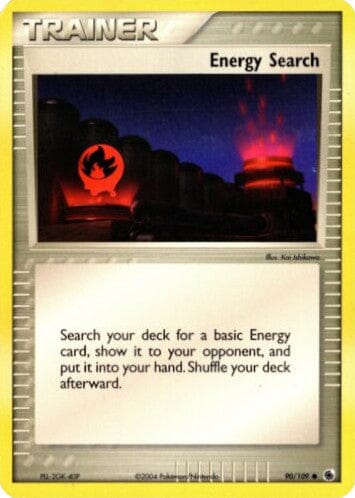 Energy Search (90/109) [EX: Battle Stadium] Pokemon Single Pokémon  | Multizone: Comics And Games