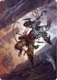 Akiri, Fearless Voyager Art Card [Zendikar Rising Art Series] MTG Single Magic: The Gathering  | Multizone: Comics And Games