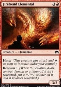 Firefiend Elemental [Magic Origins] MTG Single Magic: The Gathering  | Multizone: Comics And Games