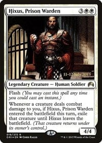 Hixus, Prison Warden [Magic Origins Promos] MTG Single Magic: The Gathering  | Multizone: Comics And Games