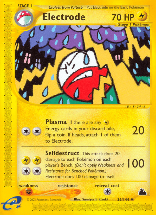 Electrode (36/144) [Skyridge] Pokemon Single Pokémon  | Multizone: Comics And Games