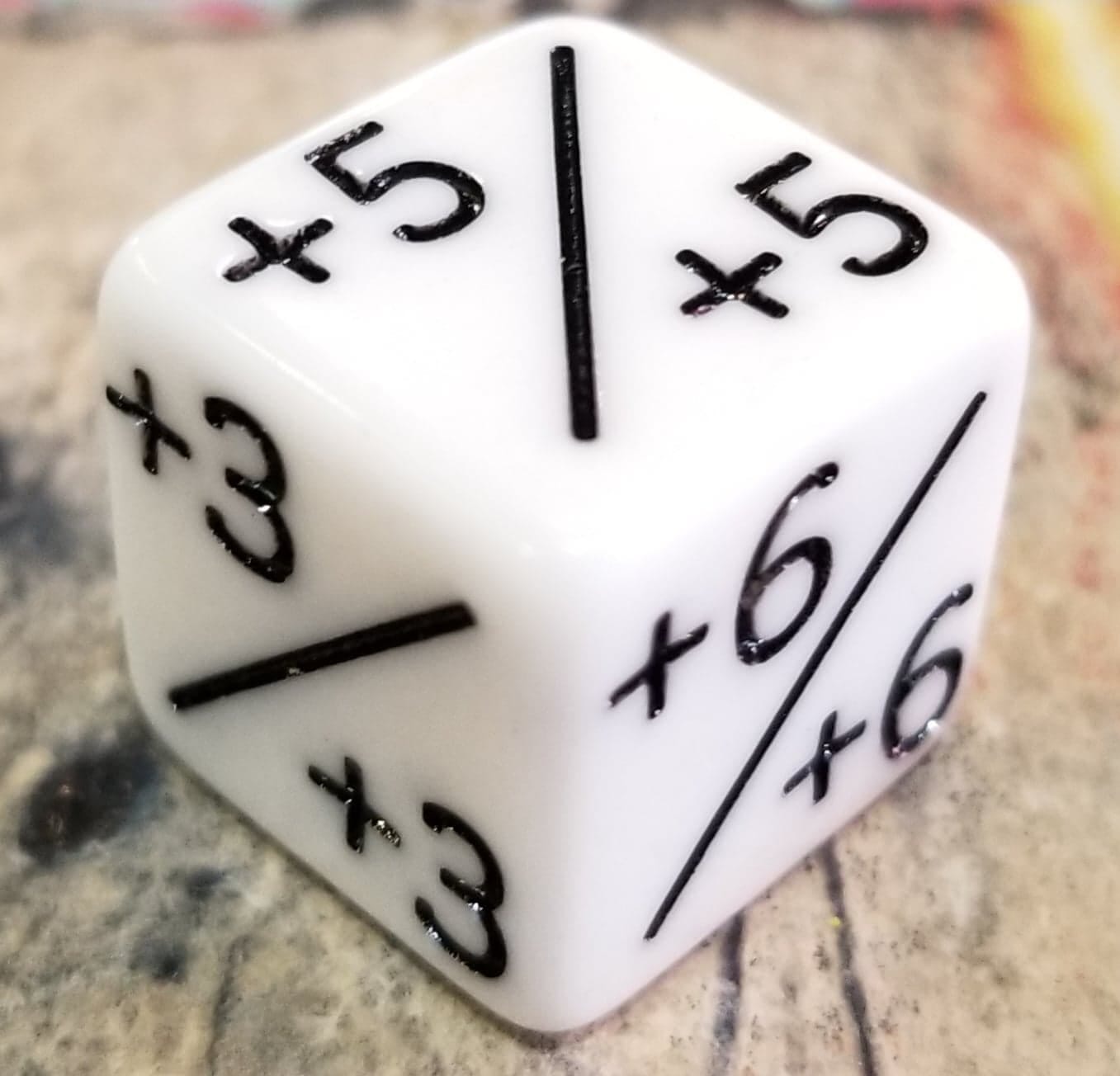 Counter Die +1/+1 to +6/+6 Multizone: Comics And Games  | Multizone: Comics And Games