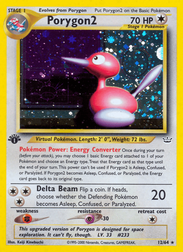 Porygon2 (12/64) [Neo Revelation 1st Edition] Pokemon Single Pokémon  | Multizone: Comics And Games