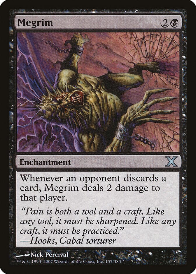 Megrim [Tenth Edition] MTG Single Magic: The Gathering  | Multizone: Comics And Games