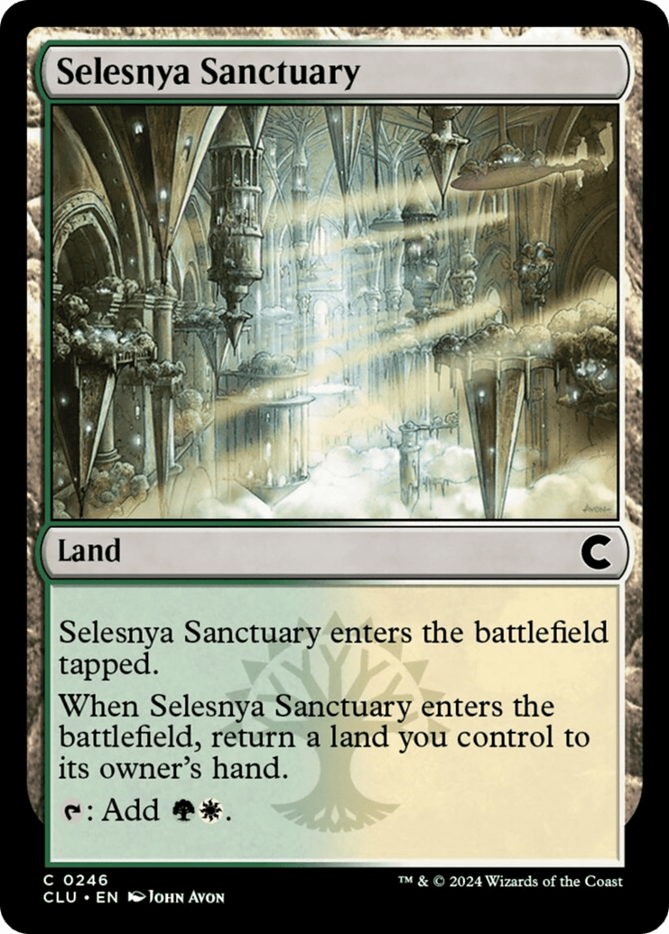 Selesnya Sanctuary [Ravnica: Clue Edition] MTG Single Magic: The Gathering  | Multizone: Comics And Games