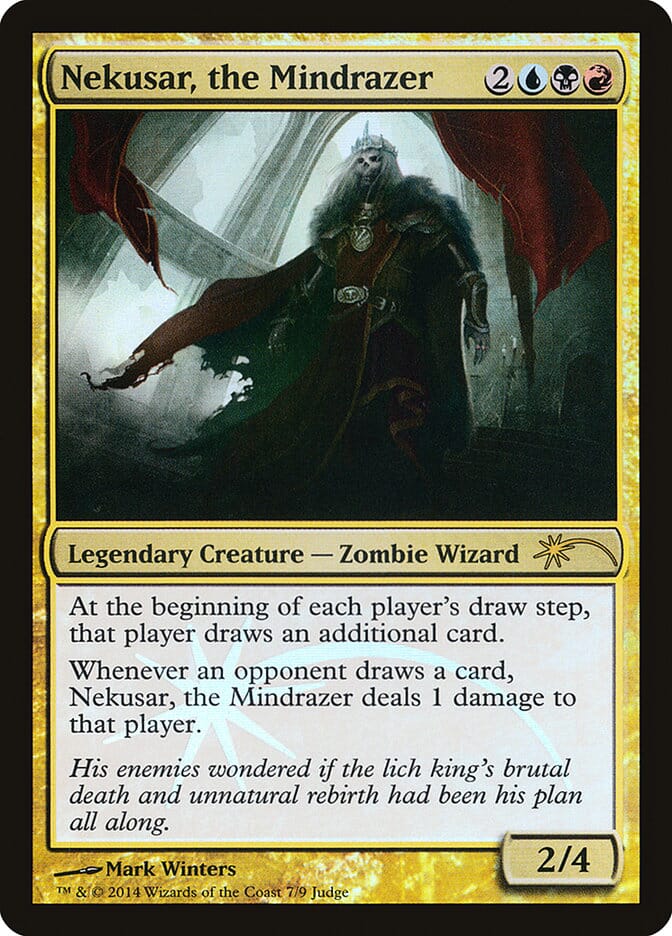 Nekusar, the Mindrazer [Judge Gift Cards 2014] MTG Single Magic: The Gathering  | Multizone: Comics And Games