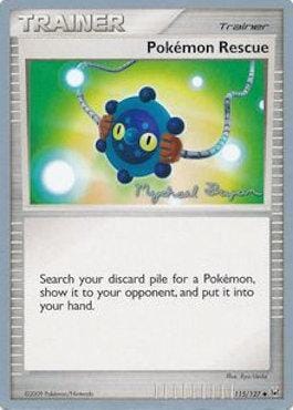 Pokemon Rescue (115/127) (Happy Luck - Mychael Bryan) [World Championships 2010] Pokemon Single Pokémon  | Multizone: Comics And Games