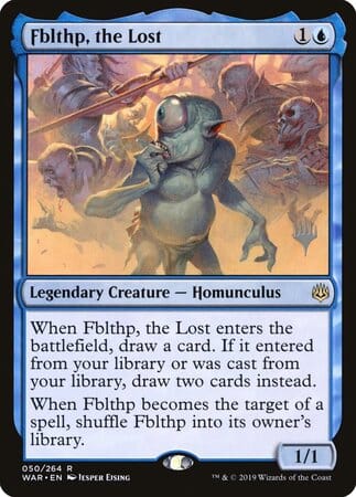 Fblthp, the Lost [War of the Spark Promos] MTG Single Magic: The Gathering  | Multizone: Comics And Games