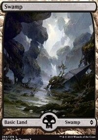 Swamp [Battle for Zendikar] MTG Single Magic: The Gathering  | Multizone: Comics And Games