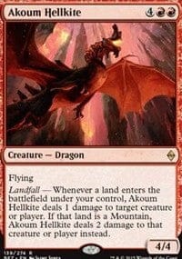 Akoum Hellkite [Battle for Zendikar] MTG Single Magic: The Gathering  | Multizone: Comics And Games