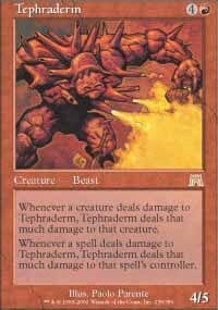 Tephraderm [Onslaught] MTG Single Magic: The Gathering  | Multizone: Comics And Games