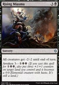 Rising Miasma [Battle for Zendikar] MTG Single Magic: The Gathering  | Multizone: Comics And Games