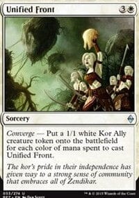 Unified Front [Battle for Zendikar] MTG Single Magic: The Gathering  | Multizone: Comics And Games
