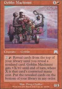 Goblin Machinist [Onslaught] MTG Single Magic: The Gathering  | Multizone: Comics And Games