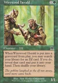 Wirewood Herald [Onslaught] MTG Single Magic: The Gathering  | Multizone: Comics And Games