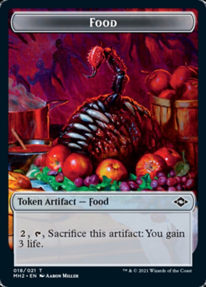 Food Token (#18) // Golem Token [Modern Horizons 2 Tokens] MTG Single Magic: The Gathering  | Multizone: Comics And Games