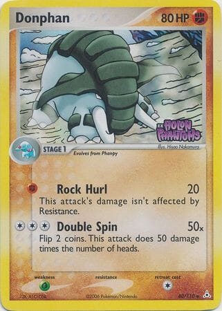 Donphan (40/110) (Stamped) [EX: Holon Phantoms] Pokemon Single Pokémon  | Multizone: Comics And Games