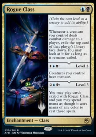 Rogue Class (Promo Pack) [Dungeons & Dragons: Adventures in the Forgotten Realms Promos] MTG Single Magic: The Gathering  | Multizone: Comics And Games