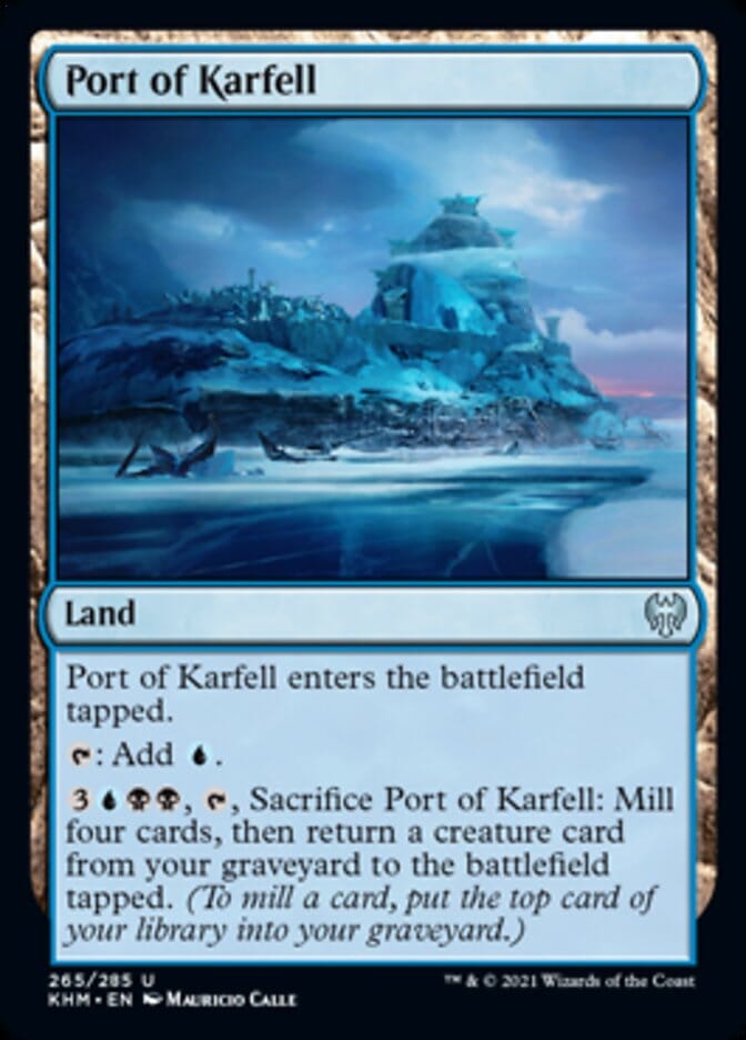 Port of Karfell [Kaldheim] MTG Single Magic: The Gathering  | Multizone: Comics And Games