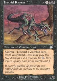 Putrid Raptor [Scourge] MTG Single Magic: The Gathering  | Multizone: Comics And Games