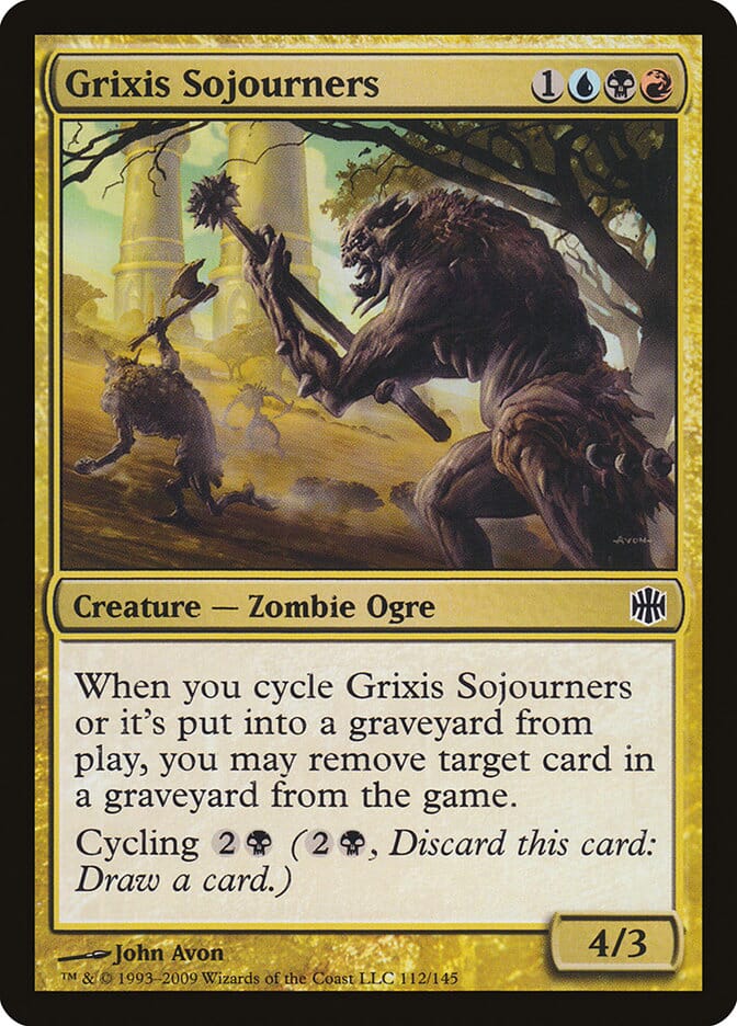 Grixis Sojourners [Alara Reborn] MTG Single Magic: The Gathering  | Multizone: Comics And Games