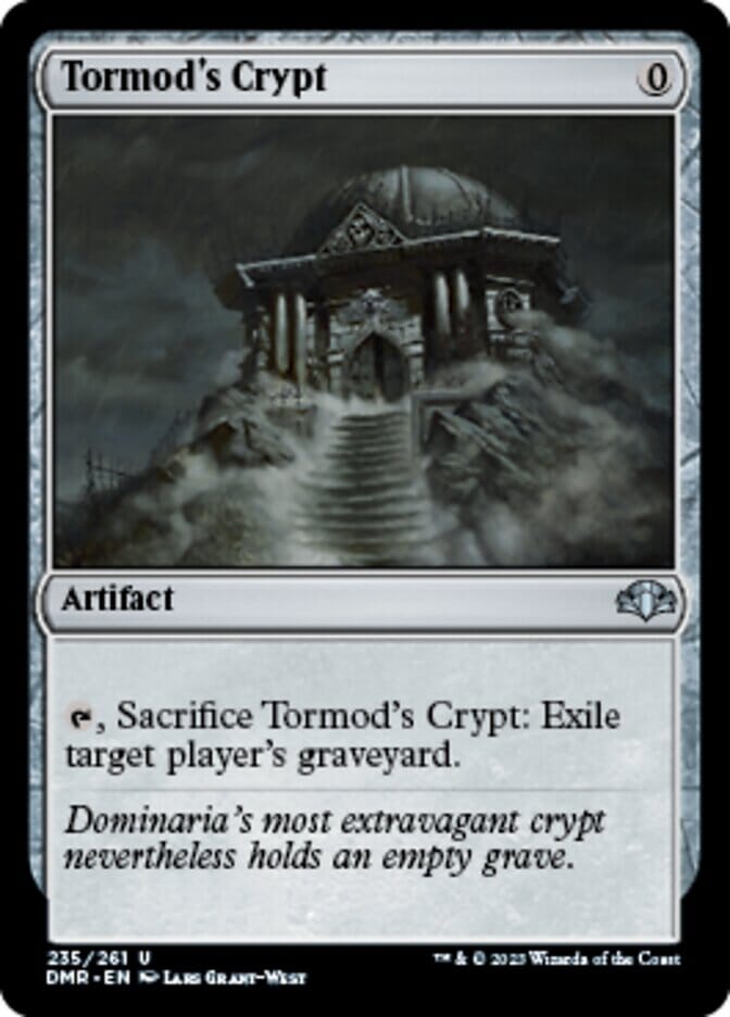 Tormod's Crypt [Dominaria Remastered] MTG Single Magic: The Gathering  | Multizone: Comics And Games