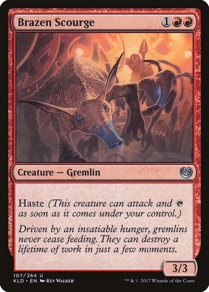 Brazen Scourge (Intro Pack) [Kaladesh Promos] MTG Single Magic: The Gathering  | Multizone: Comics And Games