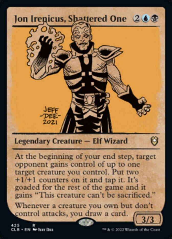 Jon Irenicus, Shattered One (Showcase) [Commander Legends: Battle for Baldur's Gate] MTG Single Magic: The Gathering  | Multizone: Comics And Games