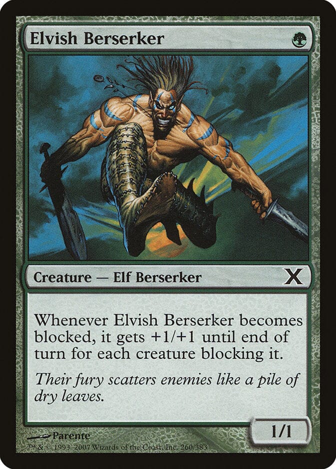 Elvish Berserker [Tenth Edition] MTG Single Magic: The Gathering  | Multizone: Comics And Games