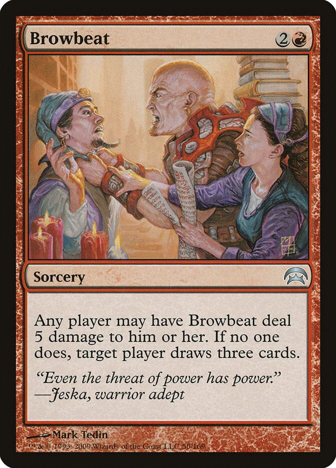 Browbeat [Planechase] MTG Single Magic: The Gathering  | Multizone: Comics And Games