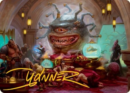 Xanathar, Guild Kingpin Art Card (Gold-Stamped Signature) [Dungeons & Dragons: Adventures in the Forgotten Realms Art Series] MTG Single Magic: The Gathering  | Multizone: Comics And Games