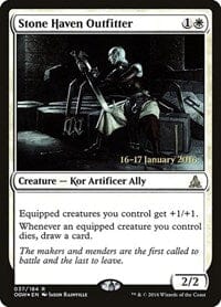 Stone Haven Outfitter [Oath of the Gatewatch Promos] MTG Single Magic: The Gathering  | Multizone: Comics And Games