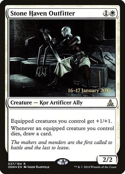 Stone Haven Outfitter [Oath of the Gatewatch Promos] MTG Single Magic: The Gathering  | Multizone: Comics And Games