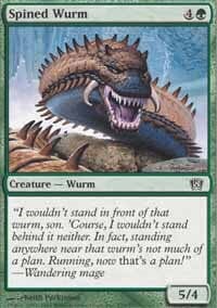 Spined Wurm [Eighth Edition] MTG Single Magic: The Gathering  | Multizone: Comics And Games