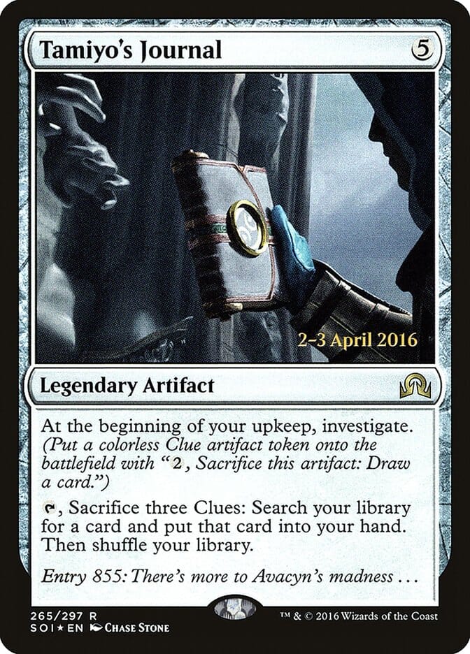 Tamiyo's Journal [Shadows over Innistrad Prerelease Promos] MTG Single Magic: The Gathering  | Multizone: Comics And Games