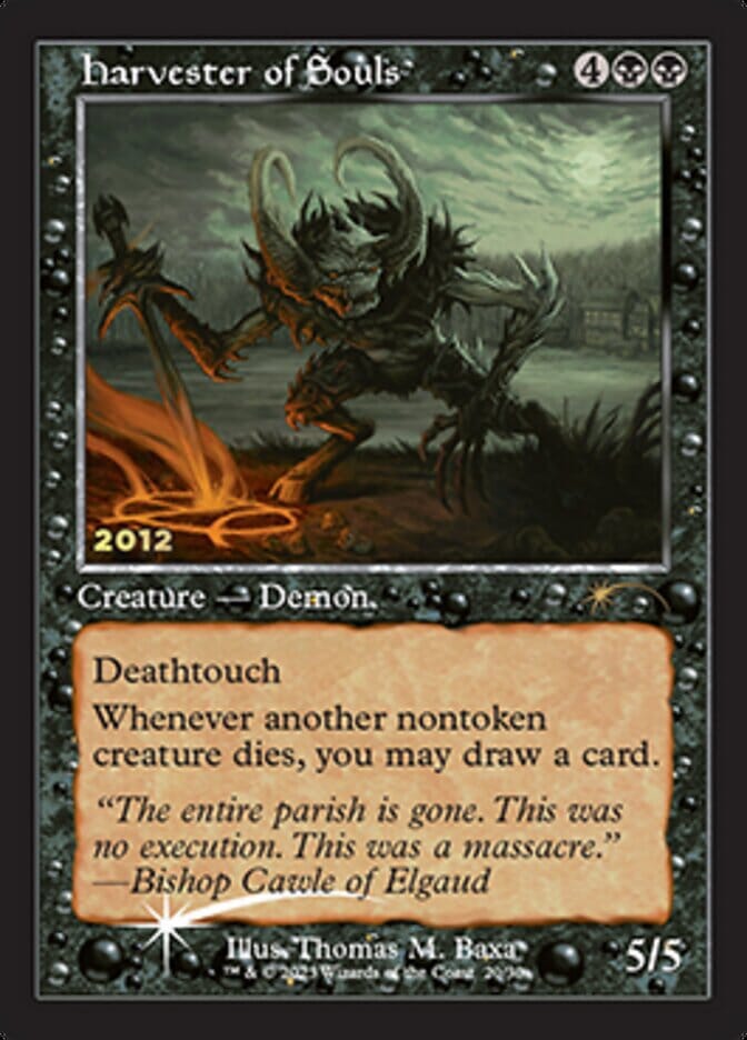 Harvester of Souls [30th Anniversary Promos] MTG Single Magic: The Gathering  | Multizone: Comics And Games