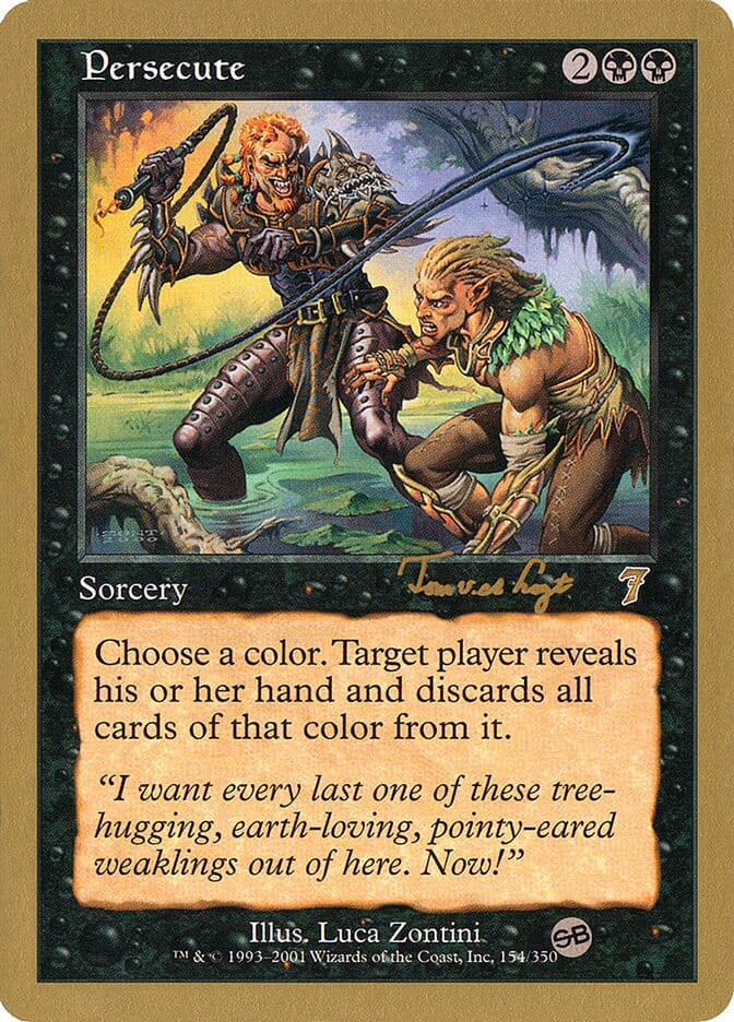 Persecute (Tom van de Logt) (SB) [World Championship Decks 2001] MTG Single Magic: The Gathering  | Multizone: Comics And Games