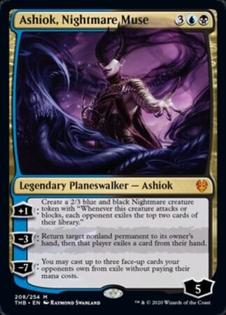 Ashiok, Nightmare Muse [Theros Beyond Death] MTG Single Magic: The Gathering  | Multizone: Comics And Games