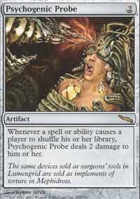 Psychogenic Probe [Mirrodin] MTG Single Magic: The Gathering  | Multizone: Comics And Games