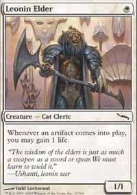 Leonin Elder [Mirrodin] MTG Single Magic: The Gathering  | Multizone: Comics And Games